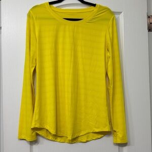 Zyia Active Bright Yellow Long Sleeve Top